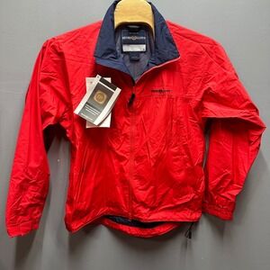 Henri Lloyd Mens Red TP Waterproof Windproof Breathable Jacket Size L